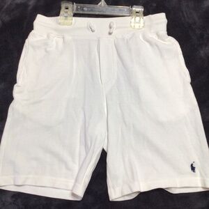Boys (m) 10-12;White Polo Ralph Lauren shorts